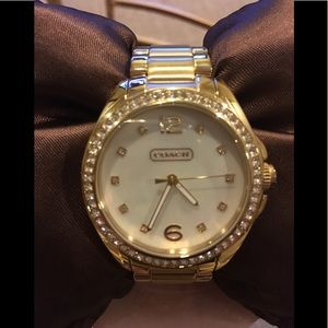 Coach Ladies watch stainless steel water resistant